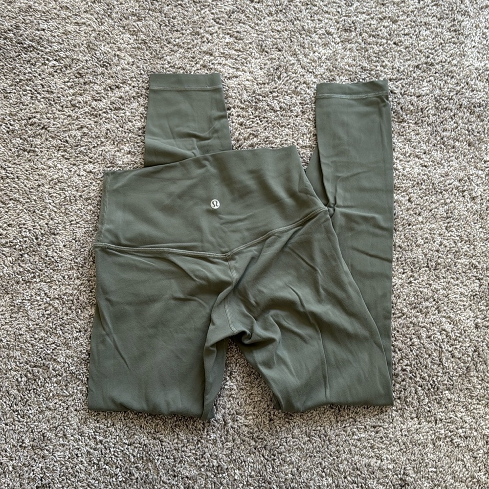 Lululemon 25” Align Pant grey sage